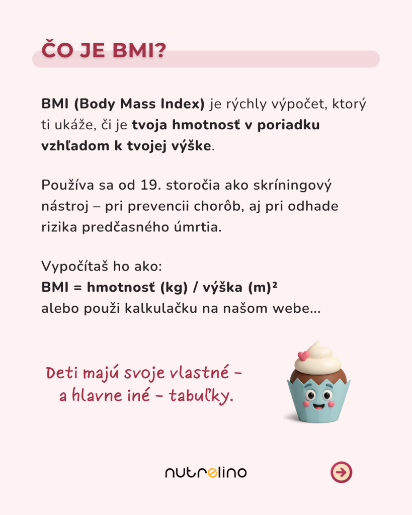 Co je BMI a jak se vypočítává