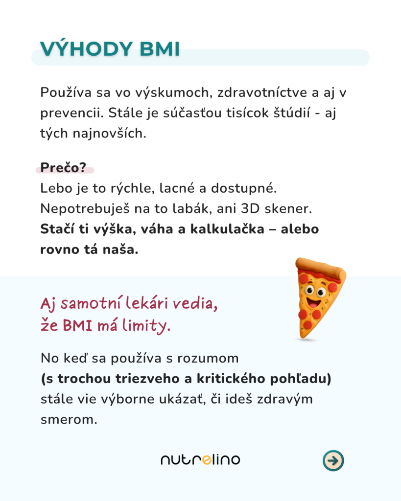 Výhody BMI – rychlý přehled
