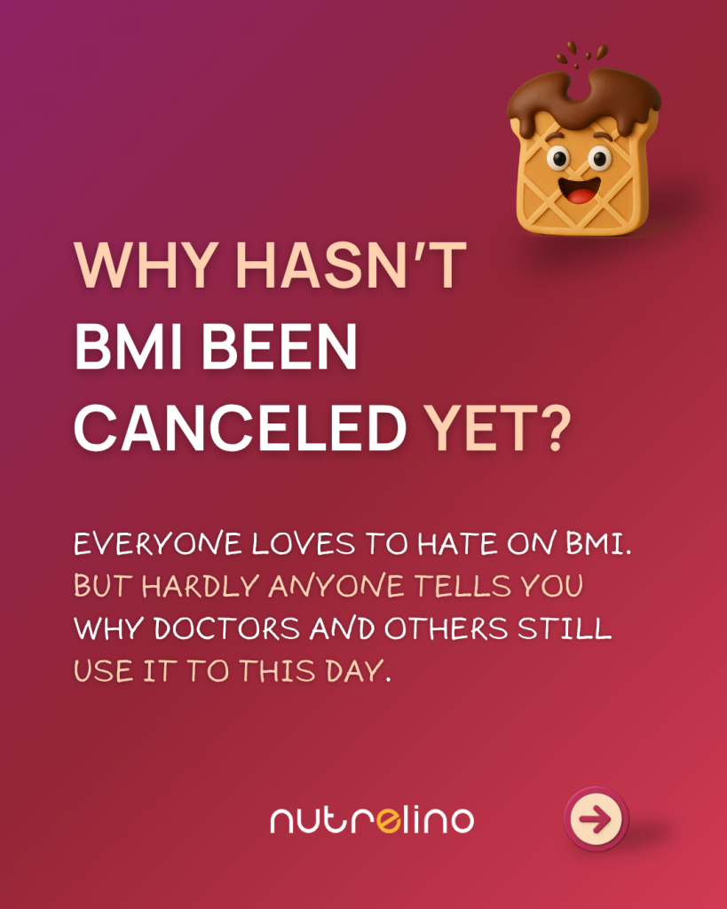 Nutrelino carousel about BMI – why it still exists