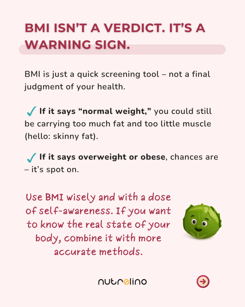 BMI isn’t a verdict, it’s a wake-up call