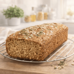 Chléb z ovesných vloček a tvarohu – RECEPT
